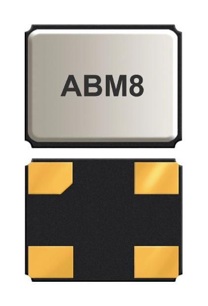 ABRACON Crystals ABM8-24.000MHZ-B2-T CRYSTAL, 24MHZ, 18PF, SMD, 3.2MM X 2.5MM ABRACON 3573132 ABM8-24.000MHZ-B2-T