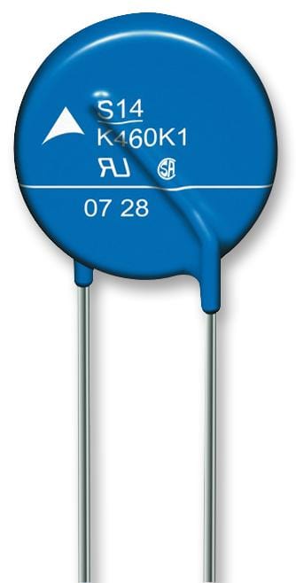 EPCOS Varistors B72214S2511K101 VARISTOR, MOV, 1.355KV, DISC 14MM EPCOS 2769051 B72214S2511K101