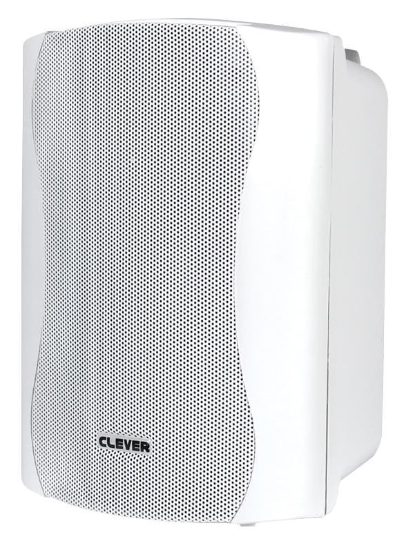 CLEVER ACOUSTICS 100V BGS 50T WHITE LOUDSPEAKERS, 100V/8R 50W WHITE, PAIR CLEVER ACOUSTICS 3401422 BGS 50T WHITE