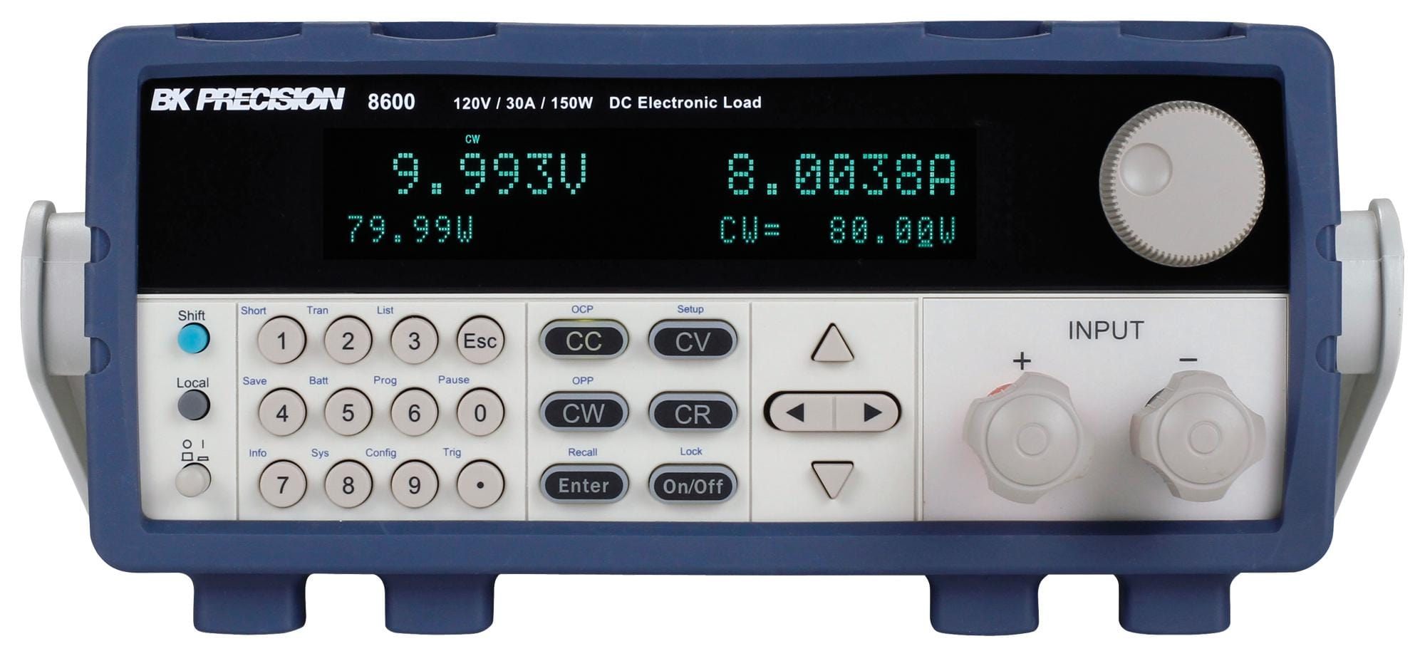 B&K PRECISION Test DC Electronic Loads BK8600 DC LOAD, PROG, 30A, 0-120V, 150W B&K PRECISION 2475139 BK8600