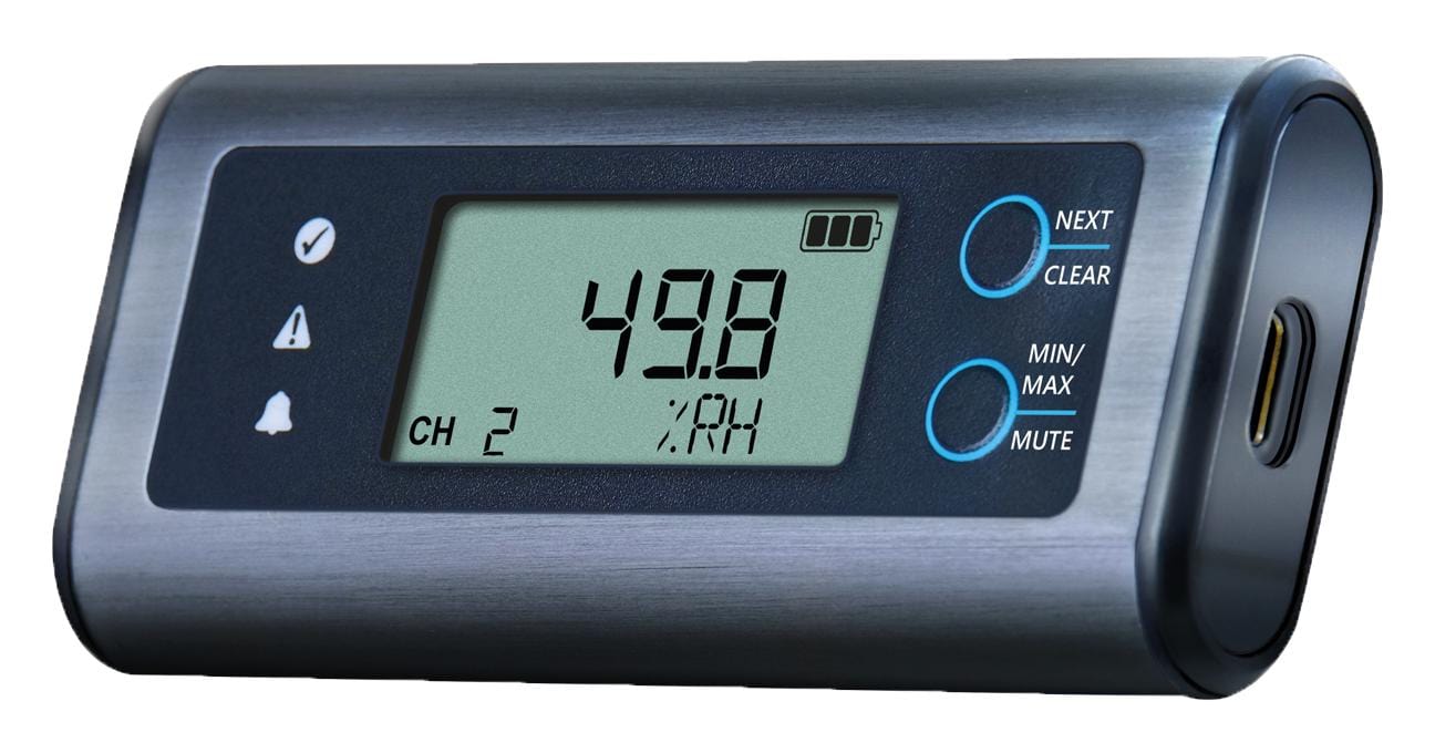 LASCAR Data Logging EL-SIE-2+ TEMP/HUMIDITY USB DATA LOGGER, 2-CH LASCAR 3290027 EL-SIE-2+