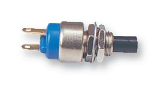 9633NA - Pushbutton Switch, 9000, 6.5 mm, SPST-NO, Momentary, Plunger, Black - APEM