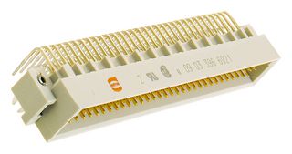 09 03 364 6921 - DIN 41612 Connector, Type C, 64 Contacts, Plug, 2.54 mm, 2 Row, a + c - HARTING