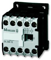 DILER-40(230V50HZ,240V60HZ) - Contactor, 10 A, DIN Rail, Panel, 600 VAC, 4PST-NO, 4 Pole - EATON MOELLER