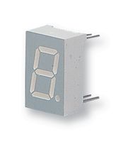 SC52-11EWA - 7 Segment LED Display, Mechanically Rugged, Red, 20 mA, 2 V, 6.4 mcd, 1, 13.2 mm - KINGBRIGHT