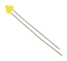 L-2060YD - LED, Yellow, Through Hole, T-3/4 (1.8mm), 20 mA, 2.1 V, 588 nm - KINGBRIGHT