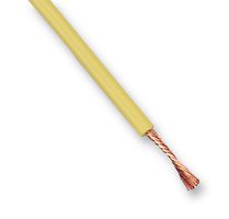 60.7190-24 - Wire, Stranded, Flexiplast® E, Hi Flex, TPE, Yellow, 17 AWG, 1 mm², 82 ft, 25 m - STAUBLI