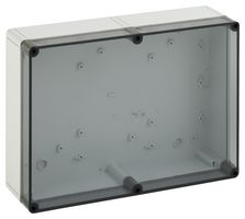 11101201 - Plastic Enclosure, Multipurpose, Polycarbonate, Polystyrene, 111 mm, 361 mm, 254 mm, IP66 - SPELSBERG