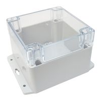 MC001071 - Plastic Enclosure, Wall Mount, Polycarbonate, 90 mm, 120 mm, 120 mm, IP65 - MULTICOMP PRO