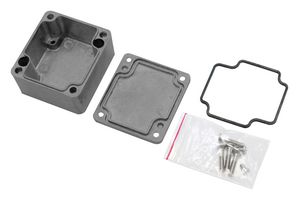 MC001214 - Metal Enclosure, Die Cast, With EPDM Continuous Seal, Small, Diecast Aluminium, 25.5 mm, 52.5 mm - MULTICOMP PRO
