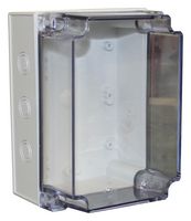 CHDX6-229C - Plastic Enclosure, Heavy Duty, Polycarbonate, 75 mm, 125 mm, 175 mm, IP66, IP67 - CAMDENBOSS