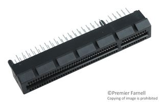 10018784-10201TLF - Card Edge Connector, Dual Side, 1.57 mm, 64 Contacts, Through Hole Mount, Straight, Solder - AMPHENOL COMMUNICATIONS SOLUTIONS