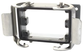 93601-4112 - Heavy Duty Connector, Base, Bulkhead Mount, Aluminium Body, 2 Lever, 32A - MOLEX