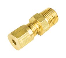 XF-1346-FAR - Compression Gland, Brass, 1/4" NPT, 3 mm Probe Size - LABFACILITY