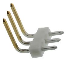 22-12-2031 - Pin Header, Wire-to-Board, 2.54 mm, 1 Rows, 3 Contacts, Through Hole Right Angle, KK 254 4094 - MOLEX