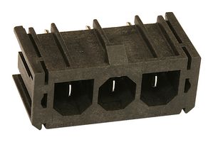 43160-0103 - Pin Header, Power, 7.49 mm, 1 Rows, 3 Contacts, Through Hole Straight, Sabre 43160 - MOLEX