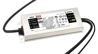 ELG-75-C350B - LED Driver, LED Lighting, 74.9 W, 214 VDC, 350 mA, Constant Current, 100 V - MEAN WELL