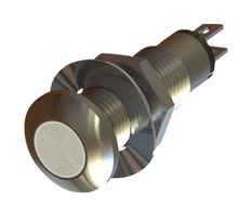 524-997-23 - LED Panel Mount Indicator, Cool White, 28 VDC, 8.1 mm, 20 mA, 1.359 cd, IP67 - MARL