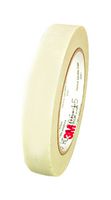 27 TAPE (3/4"X66FT) - Electrical Insulation Tape, Glass Cloth, White, 19.05 mm x 20.12 m - 3M