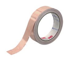 1181 TAPE (1"X18YDS) - Tape, Conductive Shielding, Copper Foil, 25.4 mm x 16.5 m - 3M