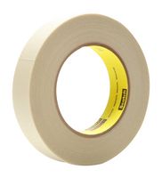 361 WHITE 1 IN X 60 YD - Tape, Glass Cloth, White, 25.4 mm x 54.9 m - 3M