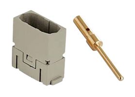 CX25IMCIMD0.2 - Heavy Duty Connector, MIXO, Insert, 25 Contacts, Plug, Crimp Pin - ILME