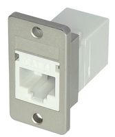 SACK4WHPM - In-Line Adapter, Keystone Panel Mount, RJ45, RJ45, Adaptor, Jack, 8 Ways - TUK