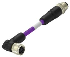 TAB62635501-002 - Sensor Cable, 2P, PROFIBUS, 1 m, 3.28 ft - TE CONNECTIVITY