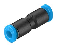 153323 - Pneumatic Fitting, Push-In Fitting, 14 bar, 3 mm, PBT (Polybutylene Terephthalate), QSM - FESTO