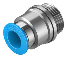 QS-G3/8-10-I - Pneumatic Fitting, Push-In Fitting, G3/8, 14 bar, 10 mm, Brass, QS - FESTO