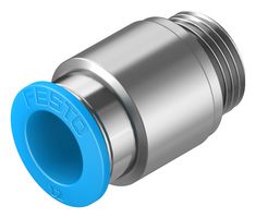 QS-G3/8-12-I - Pneumatic Fitting, Push-In Fitting, G3/8, 14 bar, 12 mm, Brass, QS - FESTO
