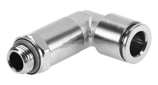 NPQH-LL-G14-Q6-P10 - Pneumatic Fitting, Push-In L-Fitting, G1/4, 20 bar, 6 mm, Brass, NPQH - FESTO