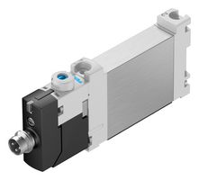 VUVG-BK10-M52-AT-F-1R8L& - AIR SOLENOID VALVE, FLANGE, 7BAR, 24VDC - FESTO