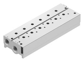 VABM-B10-25S-G38-6-P3 - Manifold Block, 6 Outlet, G3/8, VABM Series, VUVS Solenoid Valves/VTUS Valve Manifold Assemblies - FESTO