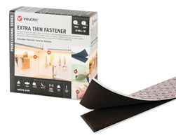 VEL-PS20020 - Tape, Hook and Loop, Hook and Loop, Roll, Black, Professional Series, 20 mm x 5 m - VELCRO