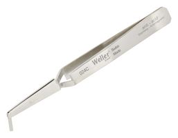 024C - Tweezer, Extraction, Bent/Flat Tip, 120 mm, Stainless Steel - WELLER EREM