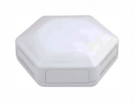 CBHEX1-24-WH - Plastic Enclosure, Hex-Box IoT, ABS, 45 mm, 130 mm, 146 mm, IP30, IP40 - CAMDENBOSS