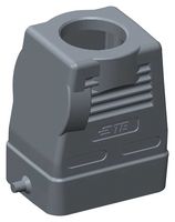 T1340060121-000 - Heavy Duty Connector, Hood, Top Entry, Aluminium Alloy Body, 1 Lever - TE CONNECTIVITY