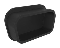 70524BLF - Dust Cap / Cover, Dust Cap, 15 Position D-Sub Receptacle Connectors, PP (Polypropylene) Body - AMPHENOL COMMUNICATIONS SOLUTIONS