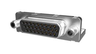 ICD26S13E4GV00LF - D Sub Connector, High Density, Receptacle, FCI COMPACT D ICD Series, 26 Contacts, DA, Solder - AMPHENOL COMMUNICATIONS SOLUTIONS