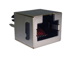 RJE06-188-1120 - Modular Connector, RJ45 Jack, 1 x 1 (Port), 8P8C, Panel Mount, Through Hole Mount - AMPHENOL COMMUNICATIONS SOLUTIONS