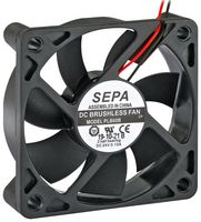 PLB60B05FSE35A - DC Axial Fan, 5 V, Square, 60 mm, 15 mm, Ball Bearing - SEPA