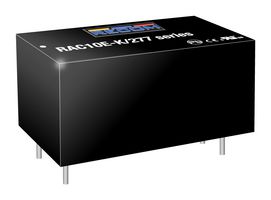 RAC10E-24SK/277 - AC/DC PCB Mount Power Supply (PSU), ITE, Household & Transformers, 1 Output, 10 W, 24 VDC, 416 mA - RECOM POWER