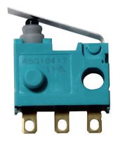 ASQ10417 - Microswitch, Standard, Leaf Lever, SPDT, Solder Lug, 100 mA, 30 V - PANASONIC