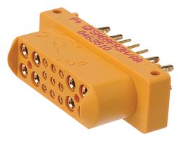 GFSH89F3H/AA - Rectangular Power Connector, 17 Contacts, GFSH Series, Panel PCB Mount, Through Hole Straight - POSITRONIC
