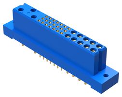 PCIM30W15M400A1/AA - Rectangular Power Connector, 30 Contacts, PCIM Series, Panel PCB Mount, Through Hole Right Angle - POSITRONIC