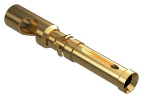 FS114N2/AA - Rectangular Power Contact, PCS Series, Gold Plated Contacts, Copper Alloy, Socket, Solder Cup - POSITRONIC