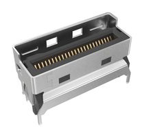 G98V15322HR - Card Edge Connector, Dual Side, 1.57 mm, 50 Contacts, Surface Mount, Straight, Solder - AMPHENOL COMMUNICATIONS SOLUTIONS