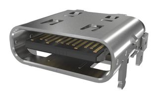 GSB4D313302AY1HR - USB Connector, USB Type C, USB 4.0, Receptacle, 24 Ways, Surface Mount, Through Hole Mount - AMPHENOL COMMUNICATIONS SOLUTIONS