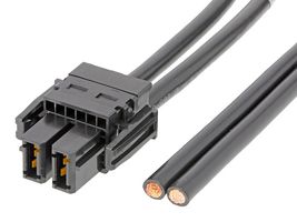 218057-0210 - Cable Assembly, EXTreme Guardian Receptacle to Free End, 2 Ways, 11 mm, 1 Row, 1 m, 3.3 ft - MOLEX